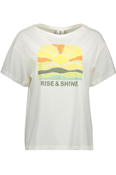 Vero Moda vmdina s/s boat neck top jrs btq ga